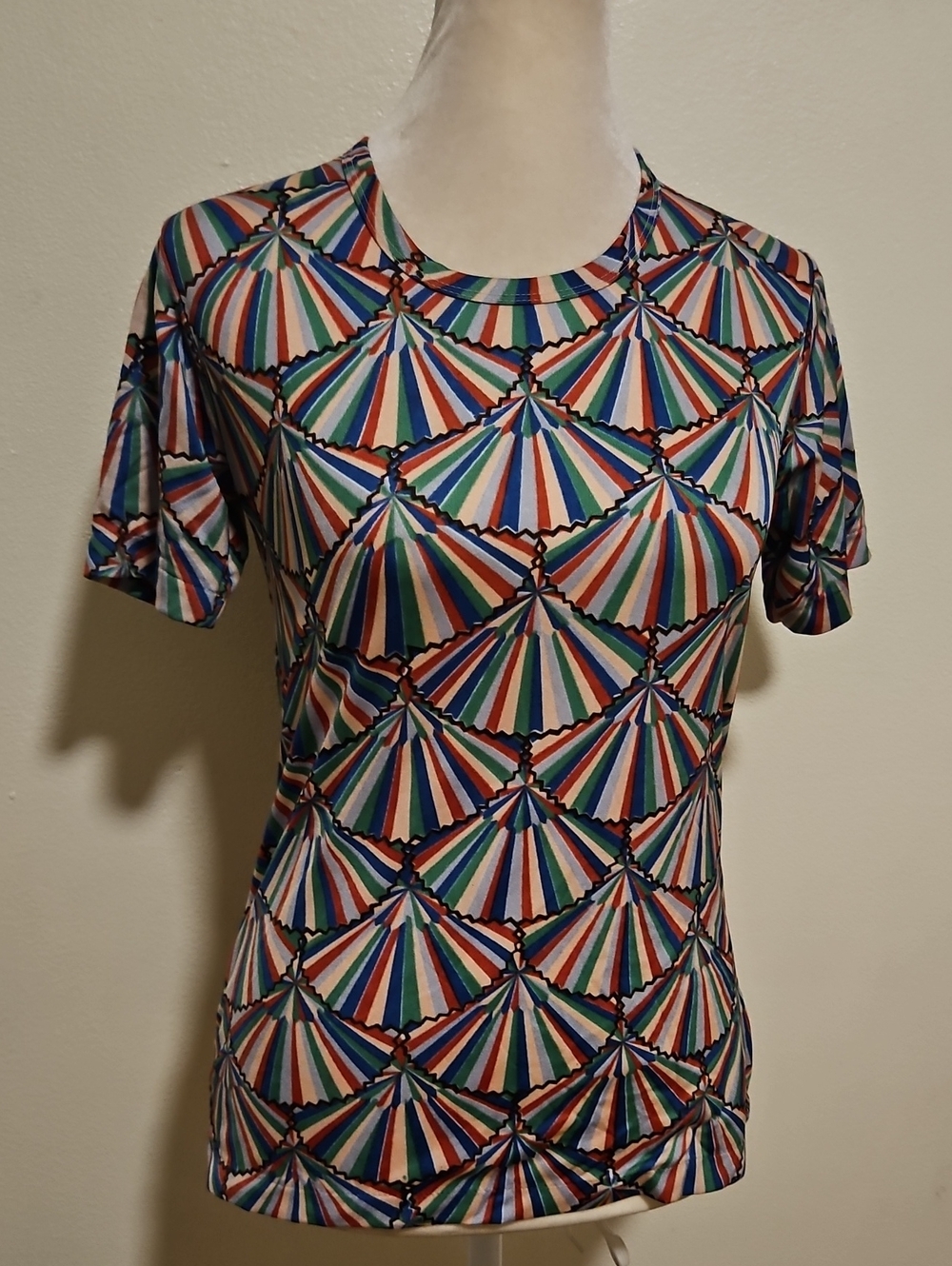 Vintage Helen Sue Fan Top Small